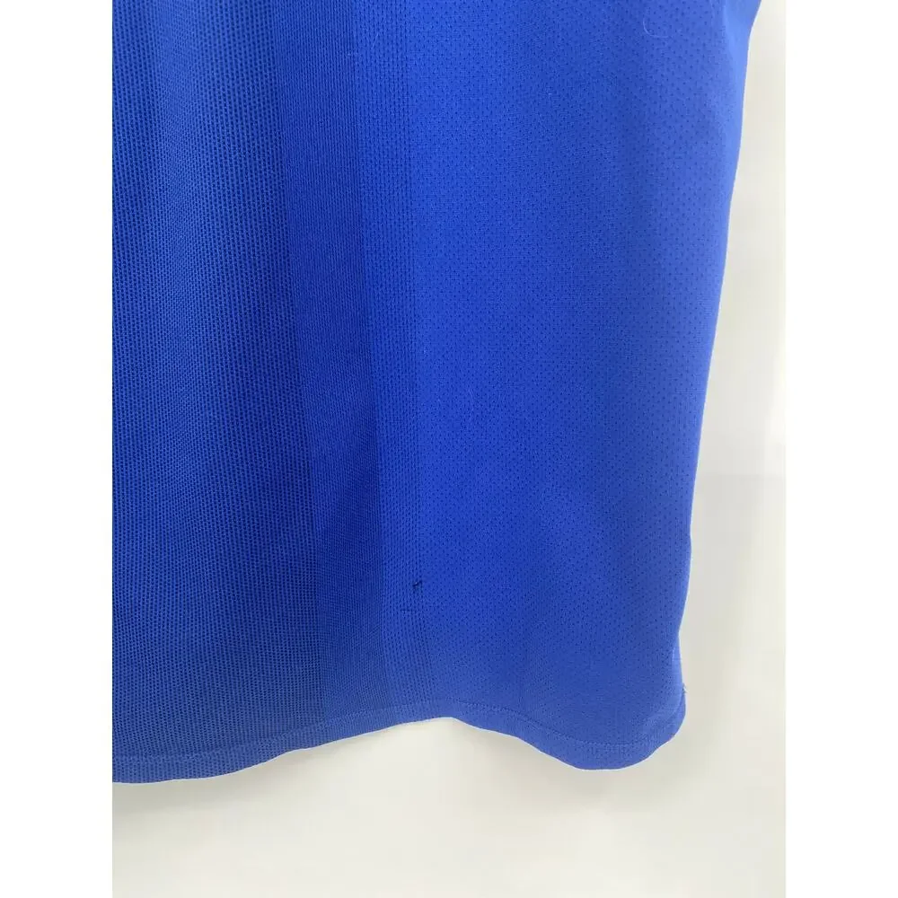 Nike Running Dri-Fit Contour Breathable Blue Running Shirt Men’s Size XL